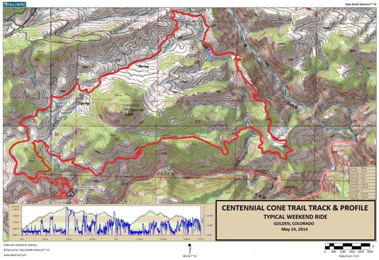 Centennial Cone Trail Golden Colorado